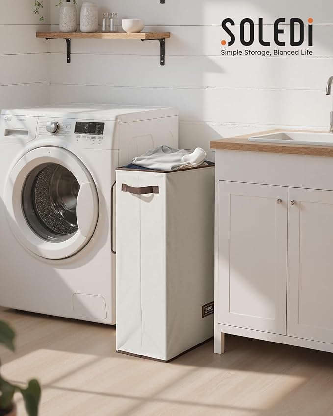SOLEDI Slim Laundry Hamper