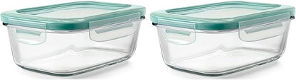 OXO Good Grips 3.5 Cup Smart Seal Glass Rectangle Food Storage Container