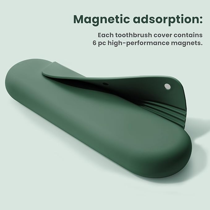 Silicone Electric Toothbrush Travel Case, Manual Toothbrush Travel Cover