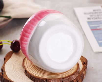 WHJY Sexy Lips Planter Pot, Ceramic Succulent Planter - Pink