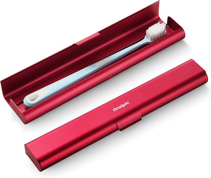 Aluminum Toothbrush Travel Case, Portable Travel Toothbrush Holder, Durable