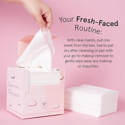 grace & stella Face Towels Disposable