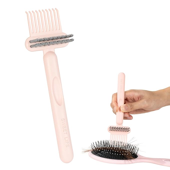 RHOS 2-in-1 Hair Brush Cleaner and Remover Tool