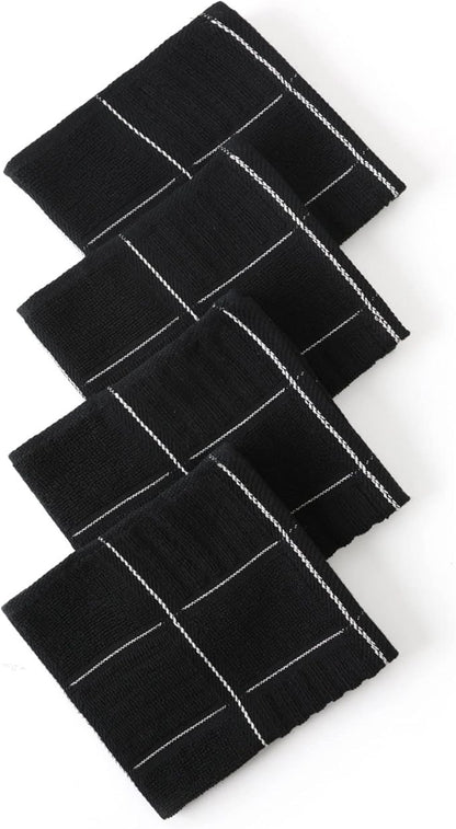 Glynniss Kitchen Towels and Dishcloths Set, Absorbent Dish Towels and Dish