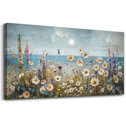 KELIYUAN Wall Art For Living Room Farmhouse Wall Decor For Bedroom Office Decorations Abstract Paintings Flowers Landscape Wall Pictures Canvas Artwork Modern Room Home Decor Posters 20x40In