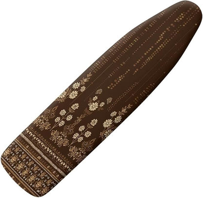 Grey Flower Print Ironing Board Cover and Pad Full Size Iron Board Cover Home