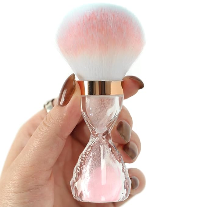 Nail Dust Brush for Acrylic Nails, Soft Brush Nail Art Dust Powder Remover