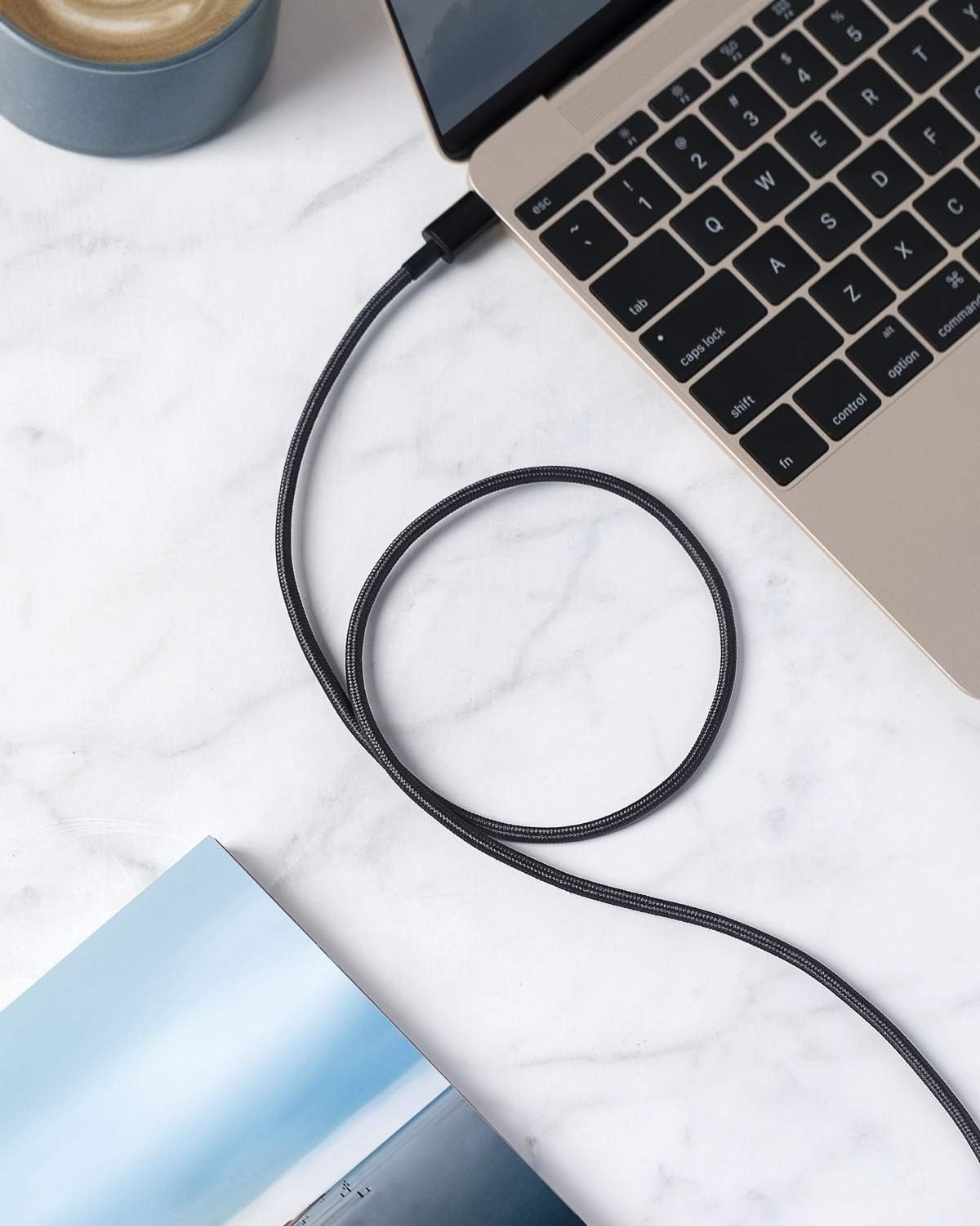 Anker Cable [2 Pack, 3FT], USB A to USB C Cable for iPhone 17 Series,Samsung Galaxy S10 S10+, LG V30, Beats Fit Pro and More (Black)