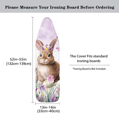 Bunny Ironing Board Cover Standard Size Tulip Iron Board Cover
