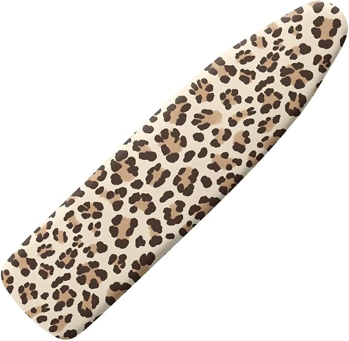 Leopard Ironing Board Cover and Pad Non-Slip Thick Resist Scorching Ironing
