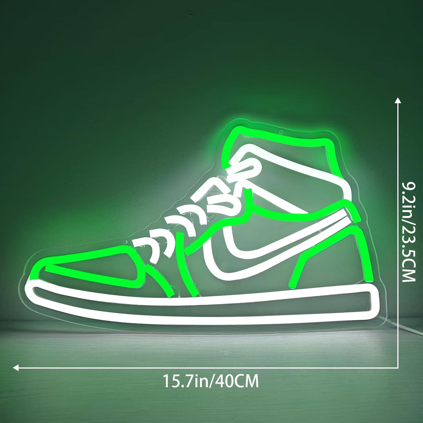 Sneaker Neon Signs for Wall Decor Dimmable Shoe LED Signs Neon Lights for Bedroom Man Cave Home Neon Wall Sign Shoe Light up Signs Decor
