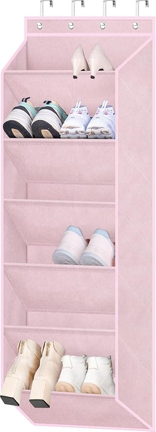 SLEEPING LAMB Over The Door Shoe Rack