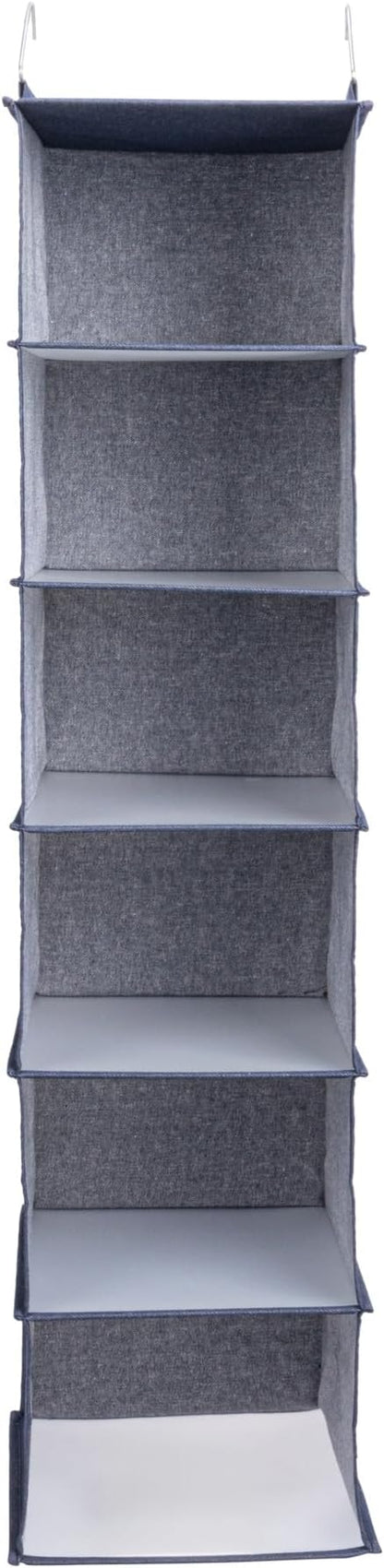 Household Essentials Hanging Cotton Blend Closet Organizer