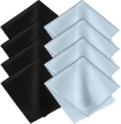 8-Pack Premium Microfiber Cleaning Cloths -Ultra-Soft, Streak-Free, Suitable