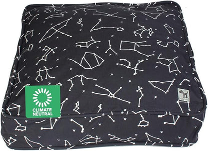 Molly Mutt Medium to Large Dog Bed Cover - Rocketman Print - Measures 27”x36”x5’’ - 100% Cotton - Durable - Breathable - Sustainable - Machine Washable Dog Bed Cover