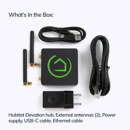 Hubitat Elevation C-8 Pro Smart Home Automation Hub – Matter 1.5, Z-Wave 800 LR, Zigbee 3.0 & Bluetooth – Works with Ring, Alexa, Apple HomeKit & Google Home – Local Control (No Cloud)