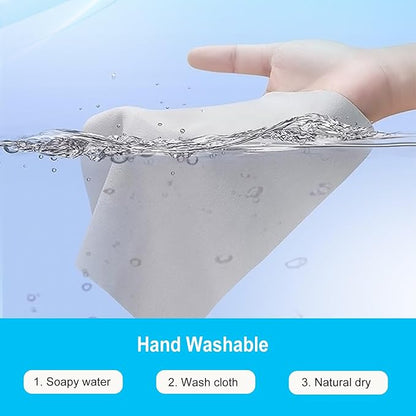 5 Pack Microfiber Cleaning Cloth, Lens Cleaning Cloth, Glasses Cloth Cell Phone