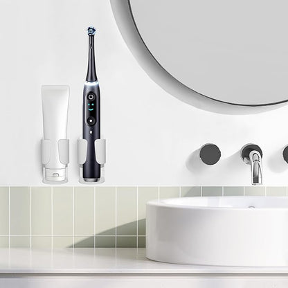 Electric Toothbrush Holder Wall Mount, 304 Stainless Steel Self-Adhesive