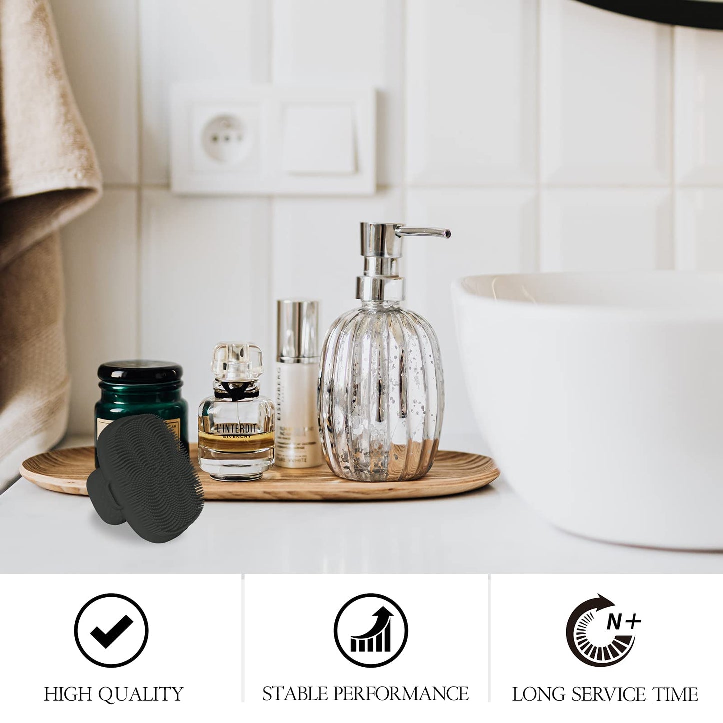 Face Scrubber, Gentle Pore Scrubber Silicone Face Exfoliating Scrubber, Face Wash Brush Manual Waterproof Cleansing Skin Care Face Scrub Wash Brushes for Men and Women