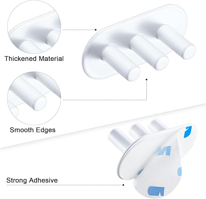 Electric Toothbrush Head Holder, Toothbrush Holders Wall Mounted, Adhesive