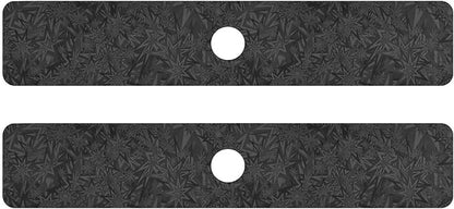 Kitchen Sink Splash Guard 2 PCS 30 Inch Sink Faucet Mat Splash Guard