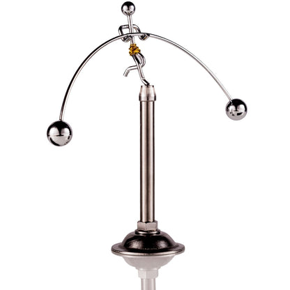 Sunnytech Steel Balance Toy Weightlifter Kinetic Art Balance Toy Balancing Decompressive Science Psychology Home Offic Decor Desk Decor WJ049