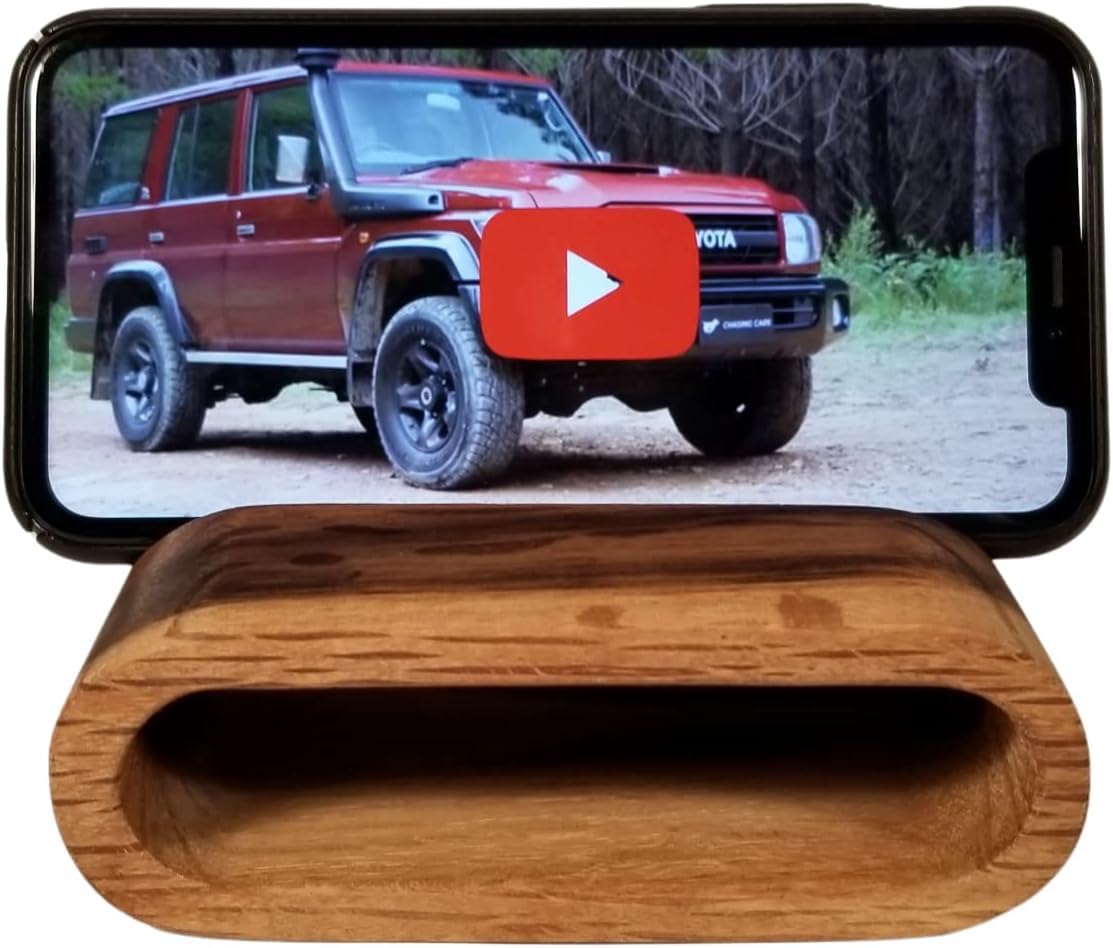 Hesse Woods Family Oak Phone Stand (Large Made for Cases Thicker Than 1/2")