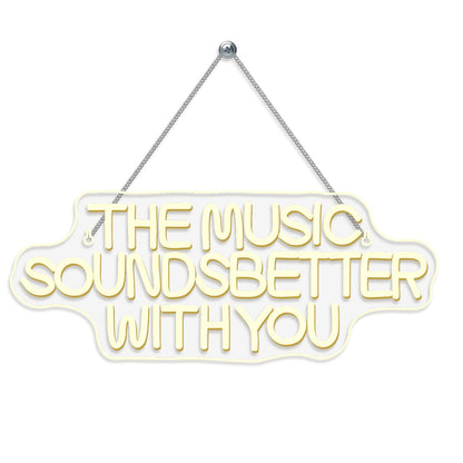 NOSUN This is Our Happy Place Neon Sign Happy Place Neon Signs for Wall Decor Dimmable Warm White LED Signs for Bedroom Classroom Man Cave Home Bar Birthday Party Game Zone Decor Neon Classroom Sign