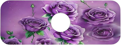 Purple Roses Kitchen sink faucet pad, strong water absorption, anti slip