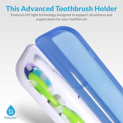 Pursonic Portable UV Toothbrush Sanitizer Case