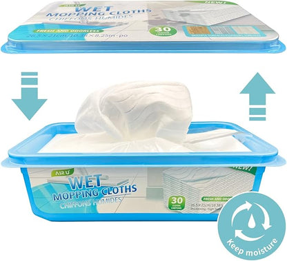 Upgraded Wet Mop Refills for Swiffer Sweeper Wet Pads