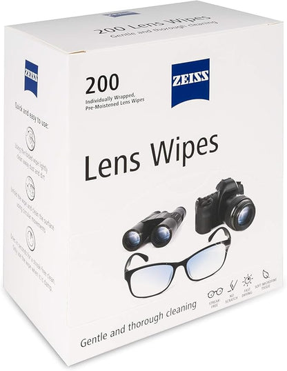 ZEISS Pre-Moistened Lens Cleaning Wipes