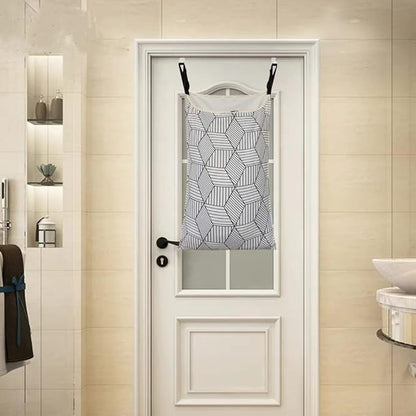 Adjustable Space Saving Door Hanging Laundry Hamper Bag