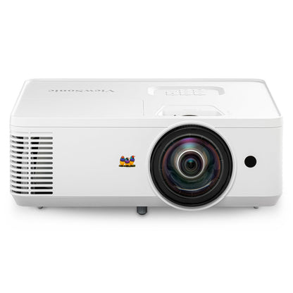 ViewSonic PS502W 4000 Lumens WXGA Short Throw Projector, High Brightness for Business and Education, Easy Widescreen Setup, Dual HDMI, and USB-A Connectivity Inputs