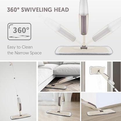 Spray Mops for Floor Cleaning: MEXERRIS Wet Mop