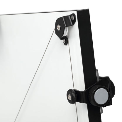 Acurit Multi-Angled 23”x31” PXB Drawing Board for Artists and Designers - Portable Tabletop Workspace, Drawing, Sketching, Drafting, Painting - Portable Laminated Surface w/Ruler & Parallel Motion Bar