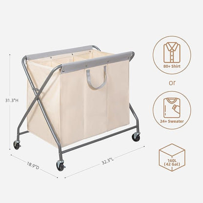 STORAGE MANIAC 160L Collapsible Laundry Hamper