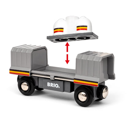 BRIO World – 36089 Trains of The World Santa Fe Train | Wooden Toy Train for Kids Aged 3 Years Up