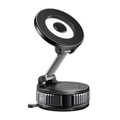 Magnetic Phone Holder for Car, 360° Adjustable Vacuum Car Phone Holder for Magsafe, 80+LBS Suction Phone Mount for Car Dash/Windshield/Screen, Phone Holders for Your Car for iPhone 17 16 15 14 13 12