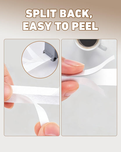 WEEMAY TZ Tape 12mm 0.47 Laminated White Compatible for Brother Label Maker Tape TZe 231 12mm 0.47 Black Ink on White Refill for P Touch Label Maker PTD210 PTD220 PTD610BT PTH110, 6 Pack