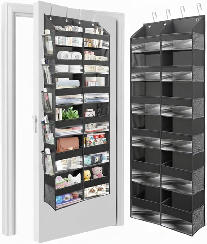 HOMELUX THEORY UPGRADED 6 Tiers Over The Door Organizer Hanging