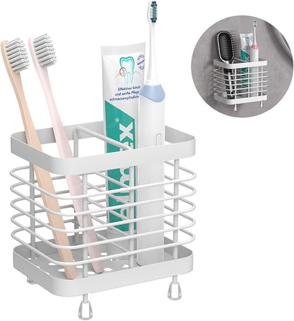 Luxspire Toothbrush Holders for Bathroom, Stainless Steel Electric Toothbrush