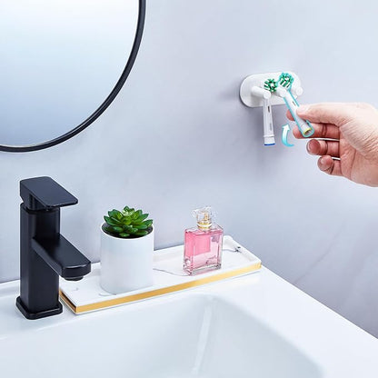 Electric Toothbrush Head Holder, Toothbrush Holders Wall Mounted, Adhesive