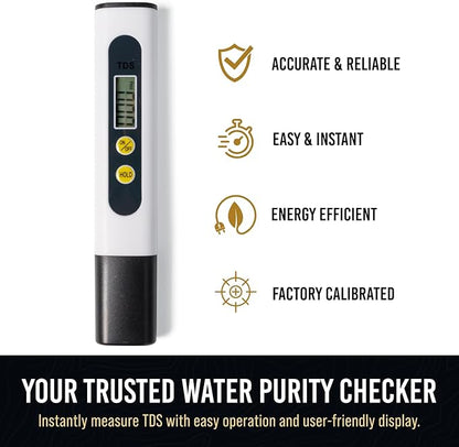 Craft911 Water Tester for Drinking Water- TDS Meter Basic
