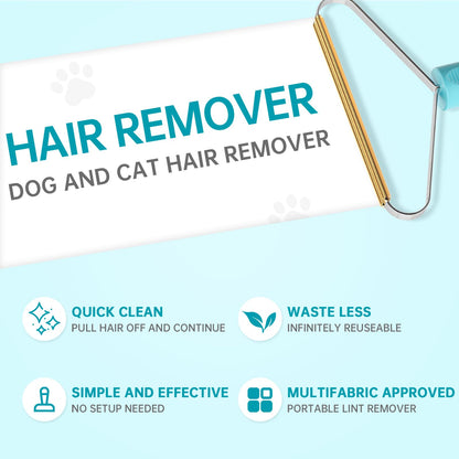 Cleaner Pro Fabric Shaver - Pet Hair Remover for Rugs, Couch, Carpet & Pet Towers (2pack)
