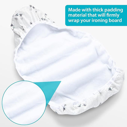 Seiritex Over The Door Ironing Board Cover 13 x 37 inch, Small Iron Board Cover