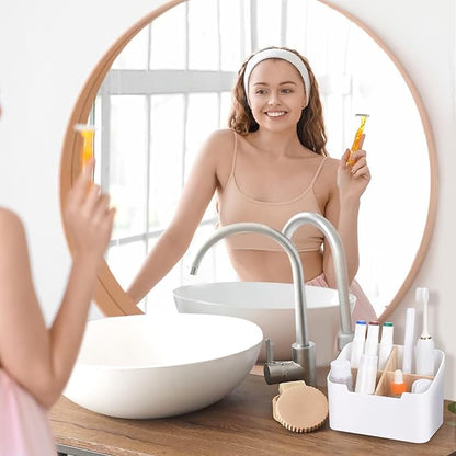 Toothbrush Holders for Bathrooms, Electric Toothbrush and Toothpaste Holder