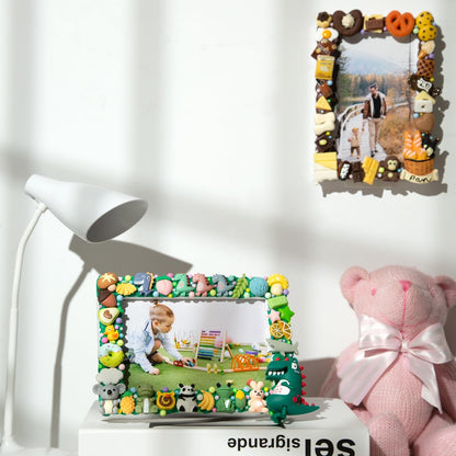 DOUXFUN DIY Picture Frame Kit - Arts and Craft Kits for kids Ages 6, 7, 8, 9, 10, 11, 12+ Teen Adult - Creative Art Toys Girls Boys Birthday Christmas Gifts 6-8, 8-12, 10-12 (Chocolate)