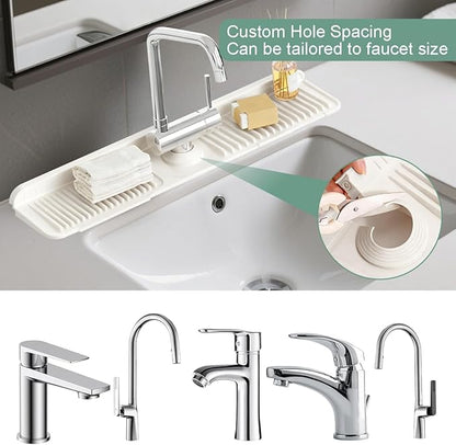24 Inch Upgraded Draining Mat Folding faucet Mat