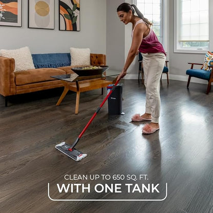 O-Cedar H2prO Flat Mop System | Quick Cleaning Tool | Clean